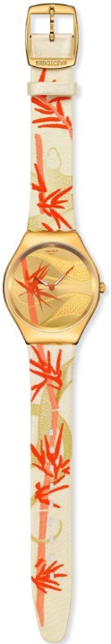 Bild von Swatch Golden Red Bamboo