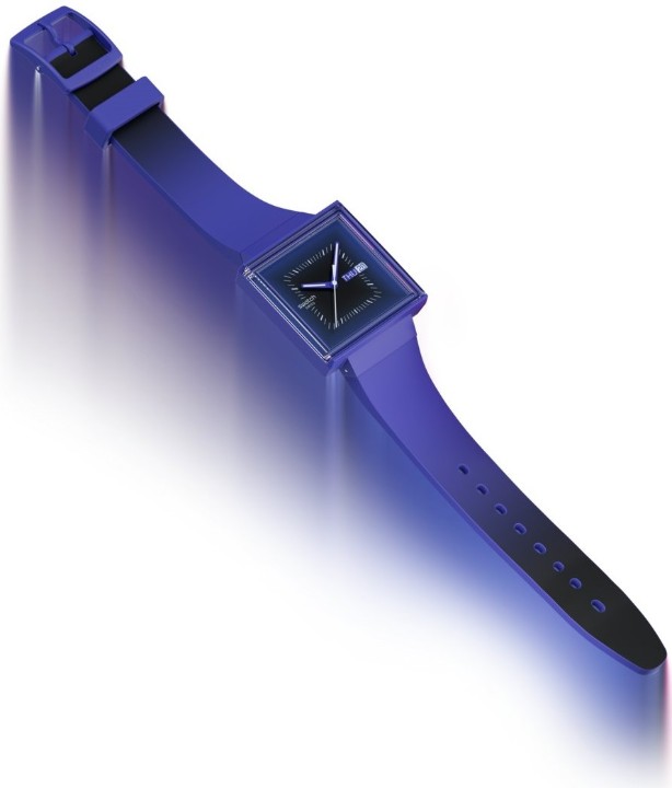 Bild von Swatch Squarely Blacklight