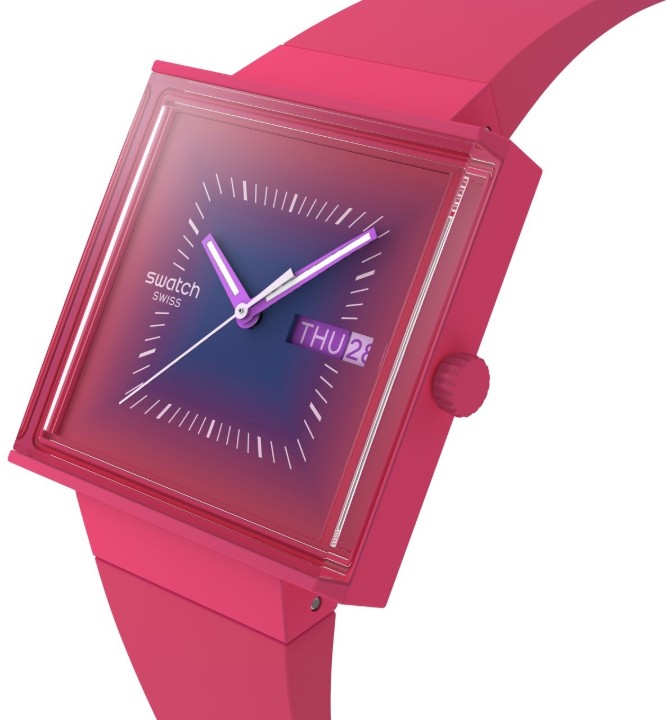 Bild von Swatch Squarely Berry