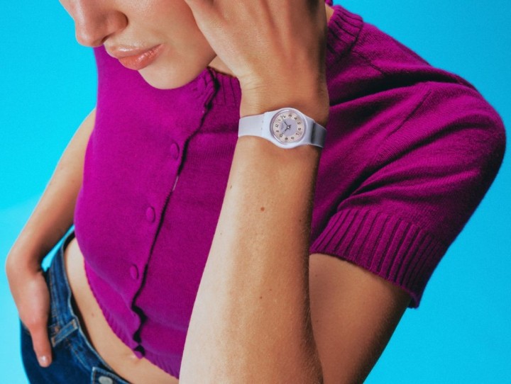 Bild von Swatch Lilac Lightness