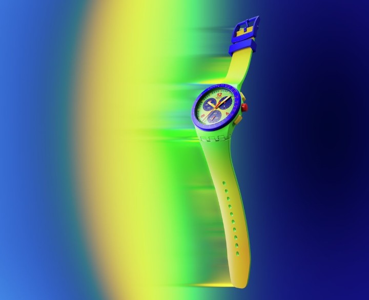 Bild von Swatch Flowing Freshly