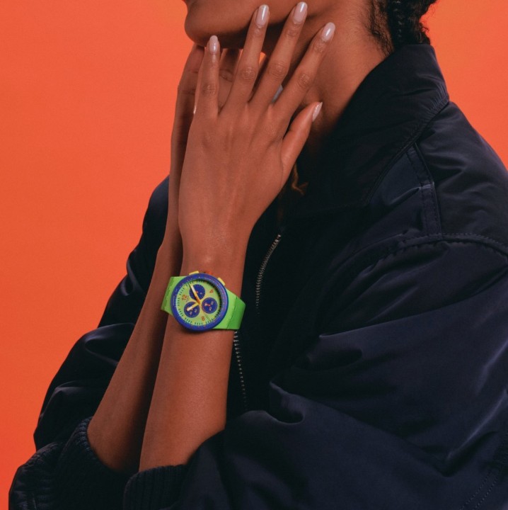 Bild von Swatch Flowing Freshly