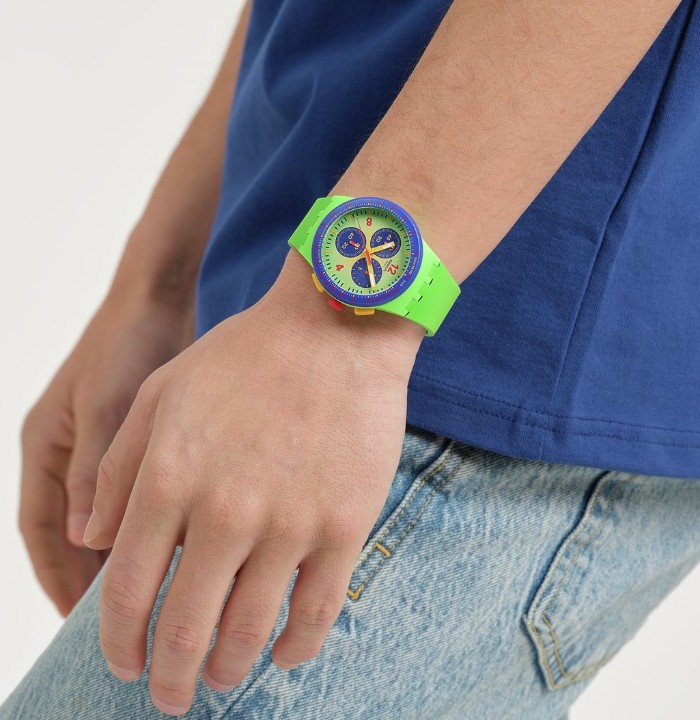 Bild von Swatch Flowing Freshly