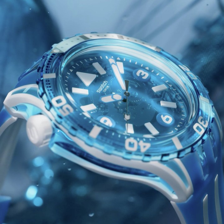 Bild von Swatch Blue Fire