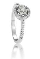 Bild von Ring LOEE aus Weißgold mit Diamanten
