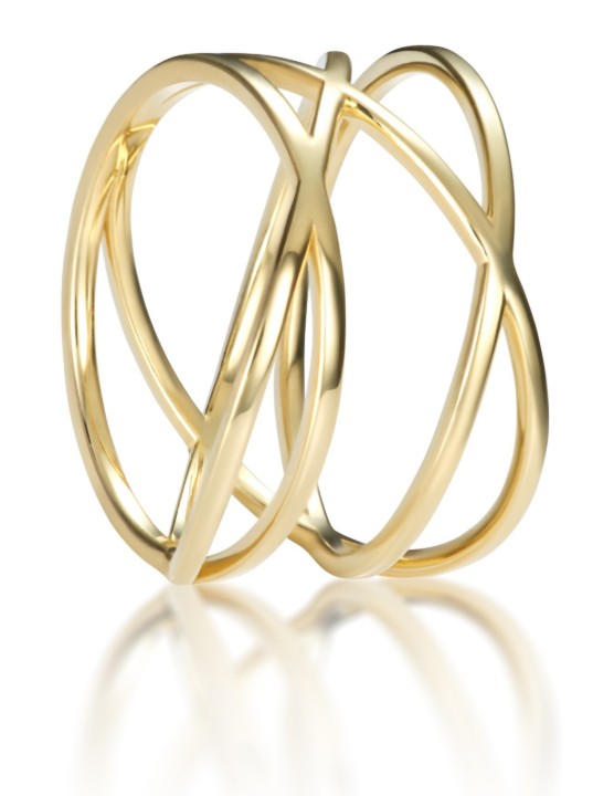 Bild von Ring LOEE Essence aus Gelbgold