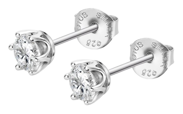 Bild von Náušnice Lotus Silver Essentials