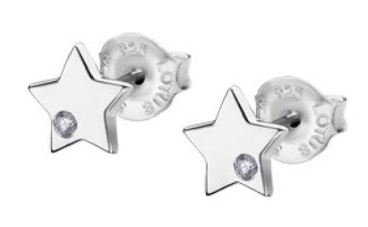 Bild von Náušnice Lotus Silver Mystic