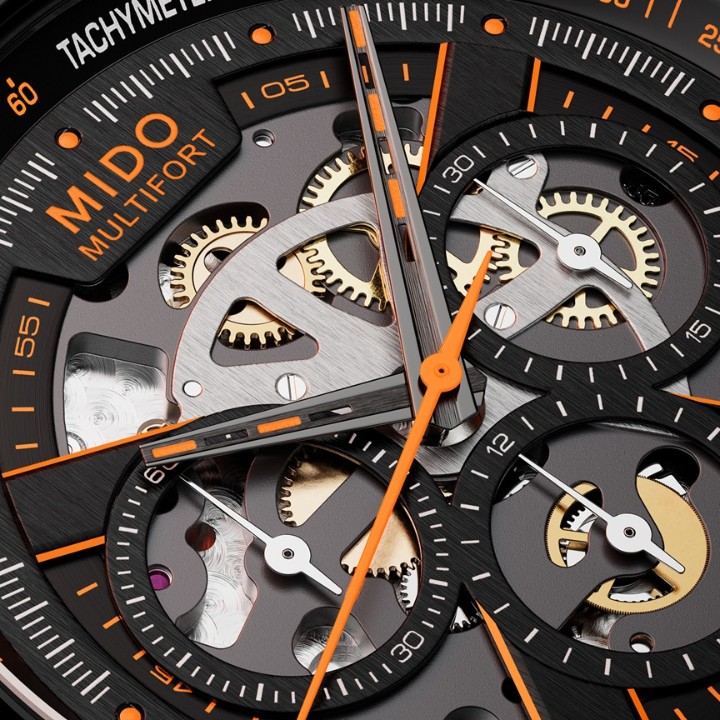 Bild von Mido Multifort Skeleton Chronograph