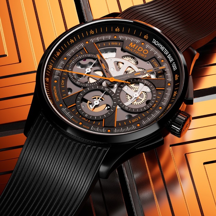 Bild von Mido Multifort Skeleton Chronograph