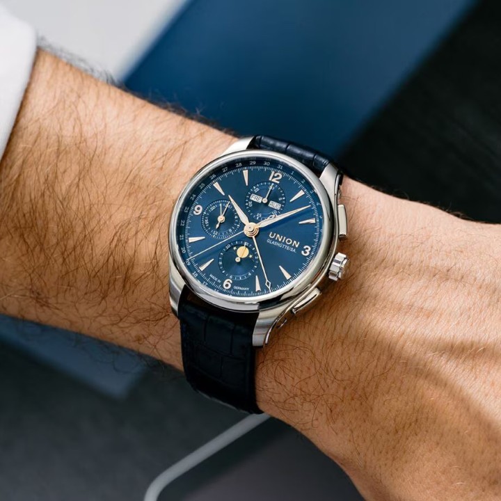 Bild von Union Glashütte Belisar Chronograph Moon Phase