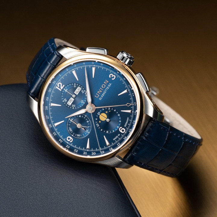 Bild von Union Glashütte Belisar Chronograph Moon Phase