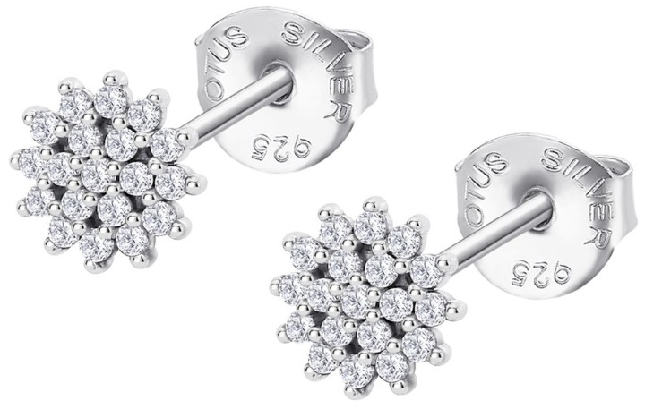 Bild von Ohrringe Lotus Silver Pure Essential