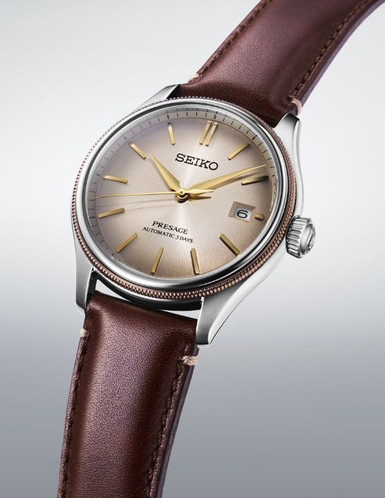 Bild von Seiko Presage Classic Upcycled Leather Strap Limited Edition