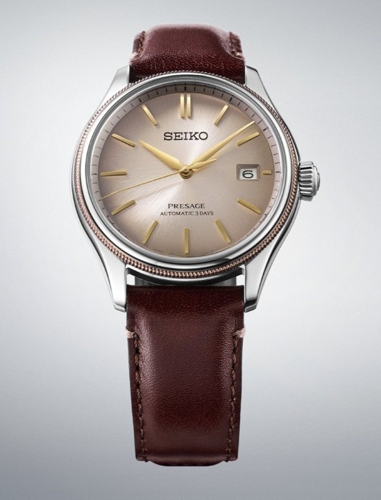 Bild von Seiko Presage Classic Upcycled Leather Strap Limited Edition