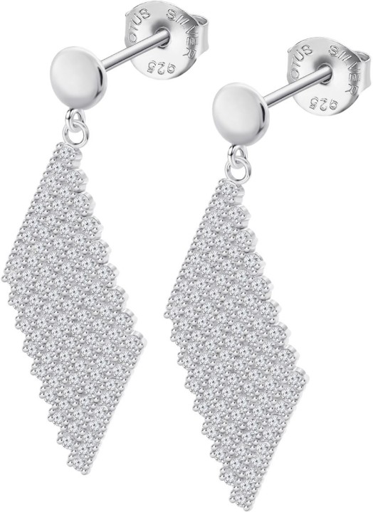 Bild von Náušnice Lotus Silver Glam
