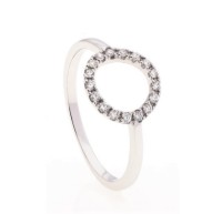 Produktdetails anzeigen - Prsten LOEE Pure z bílého zlata s diamanty Bild von Prsten LOEE Pure z bílého zlata s diamanty
