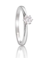 Produktdetails anzeigen - Zásnubní prsten LOEE z bílého zlata s diamantem Bild von Zásnubní prsten LOEE z bílého zlata s diamantem