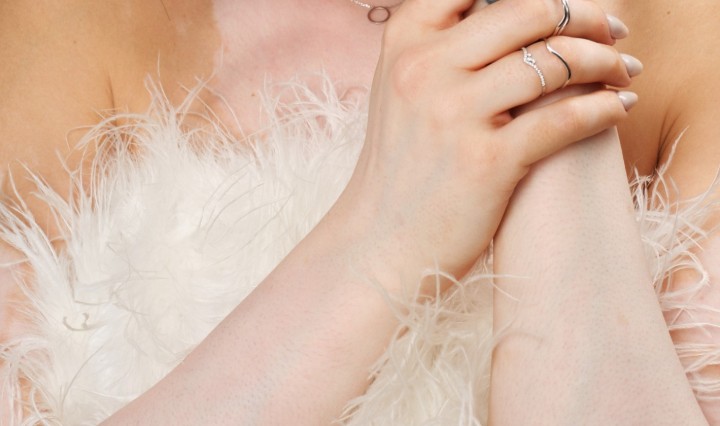Bild von Ring LOEE Essence aus Weißgold mit Diamanten