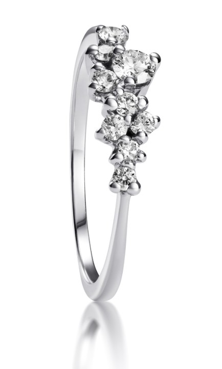 Bild von Prsten LOEE Sparkle z bílého zlata s diamanty