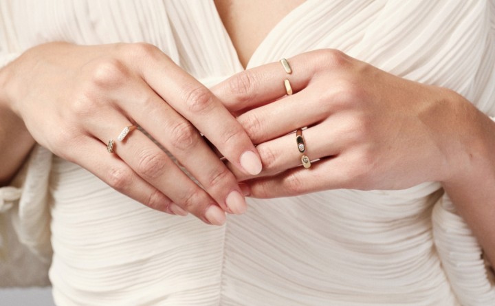 Bild von Ring LOEE AVA aus Gelbgold mit Diamanten