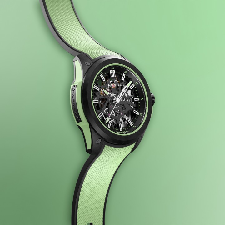 Bild von NORQAIN Independence Wild One Skeleton Mint Limited Edition XS strap