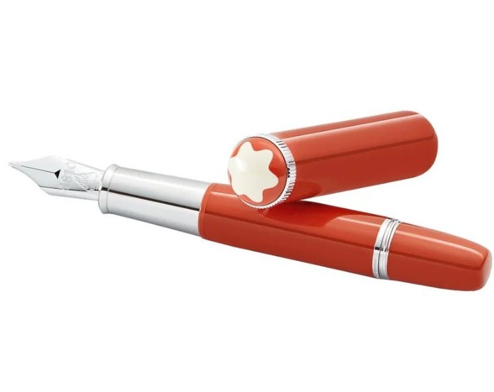 Bild von Plnicí pero Montblanc Heritage Rouge et Noir "Baby" Special Edition