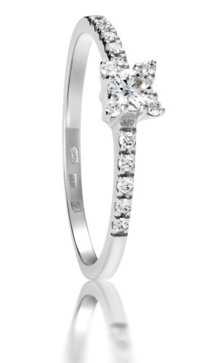 Bild von Ring LOEE z bílého zlata s diamanty