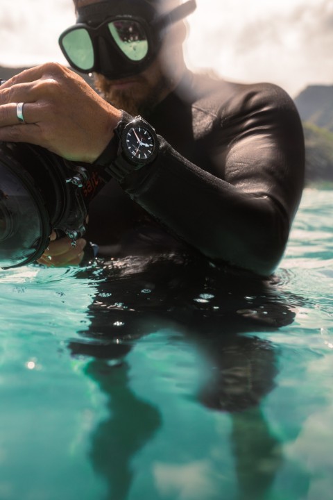Bild von Hamilton Khaki Navy Frogman Auto