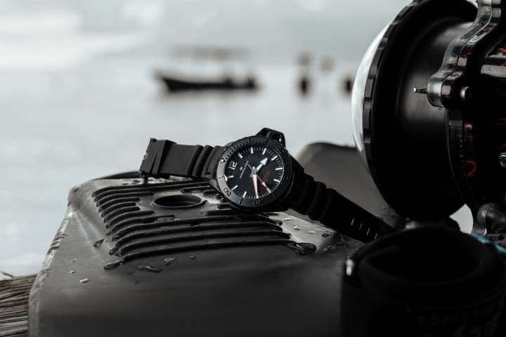 Bild von Hamilton Khaki Navy Frogman Auto