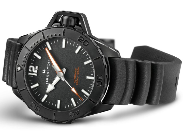 Bild von Hamilton Khaki Navy Frogman Auto