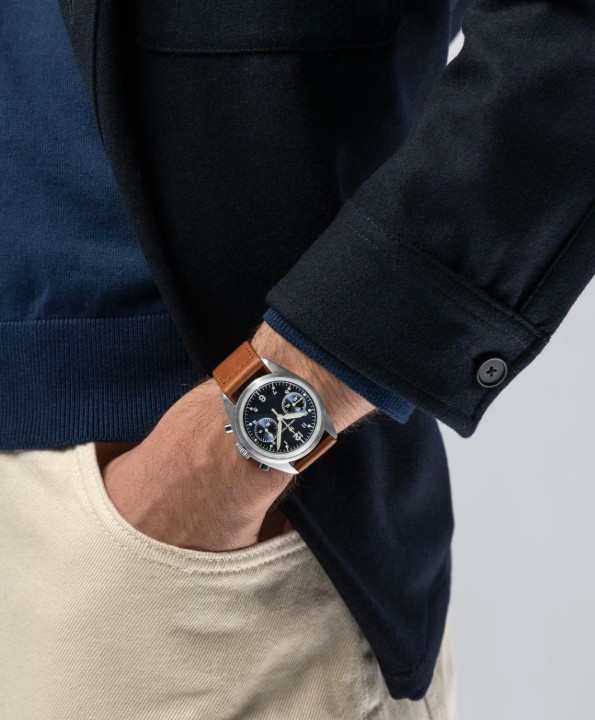 Bild von Hamilton Khaki Aviation Pilot Pioneer Mechanical Chrono