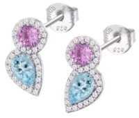 Bild von Ohrring Lotus Silver Colors