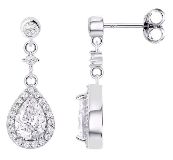 Bild von Ohrring Lotus Silver Pure Essential