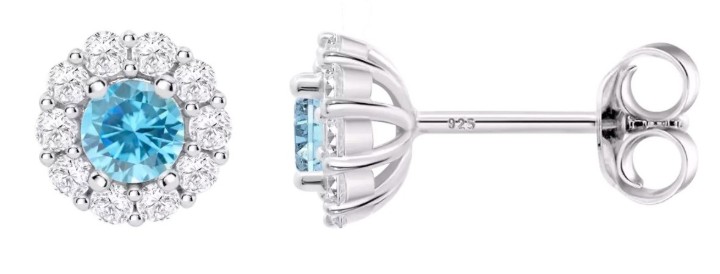 Bild von Ohrring Lotus Silver Pure Essential