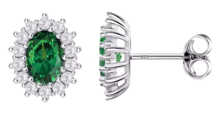 Bild von Ohrring Lotus Silver Colors