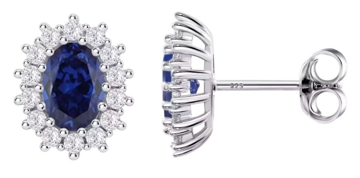 Bild von Ohrring Lotus Silver Colors