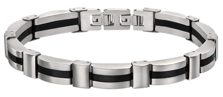 Bild von Herrenarmband Lotus Style Men in Black