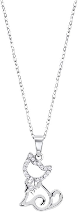 Bild von Damenhalskette Lotus Silver Mystic