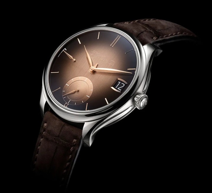 Bild von H. Moser & Cie Endeavour Perpetual Calendar Smoked Salmon