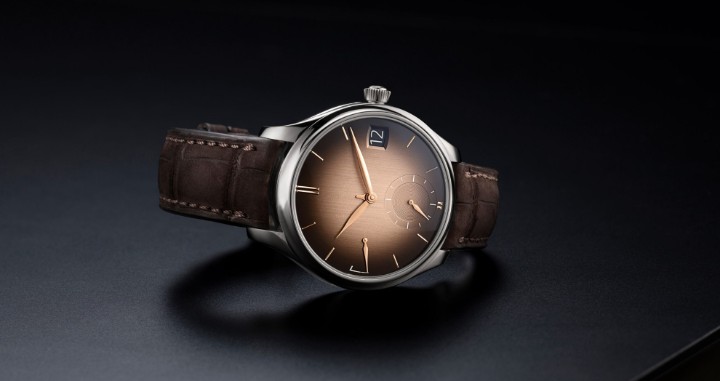 Bild von H. Moser & Cie Endeavour Perpetual Calendar Smoked Salmon