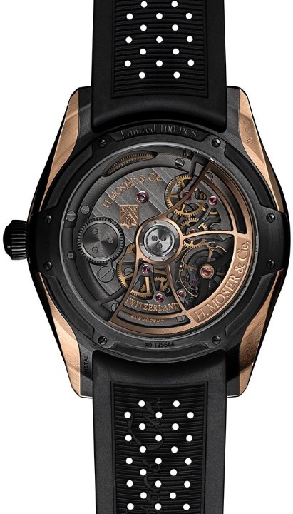 Bild von H. Moser & Cie Pioneer Flying Hours Aventurine Limited Edition