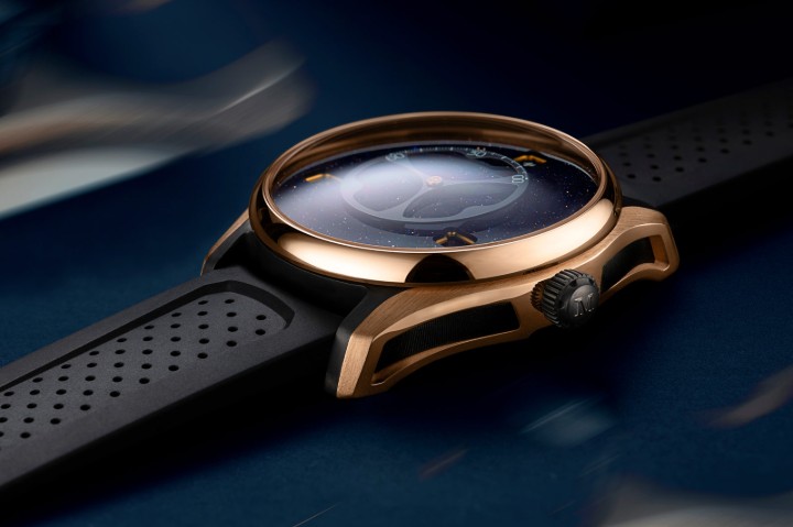 Bild von H. Moser & Cie Pioneer Flying Hours Aventurine Limited Edition