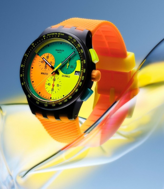 Bild von Swatch Neon Signal Flag