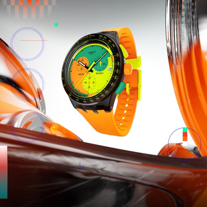 Bild von Swatch Neon Signal Flag