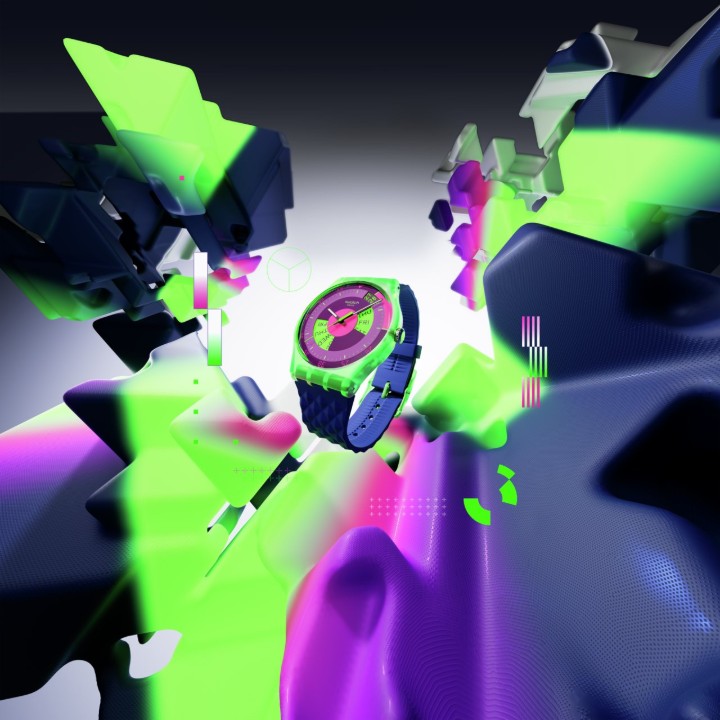 Bild von Swatch Neon Skychart