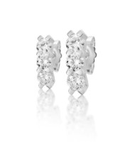 Bild von Ohrring LOEE Glare z bílého zlata s diamanty