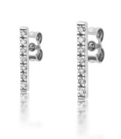 Bild von Ohrring LOEE Pure z bílého zlata s diamanty