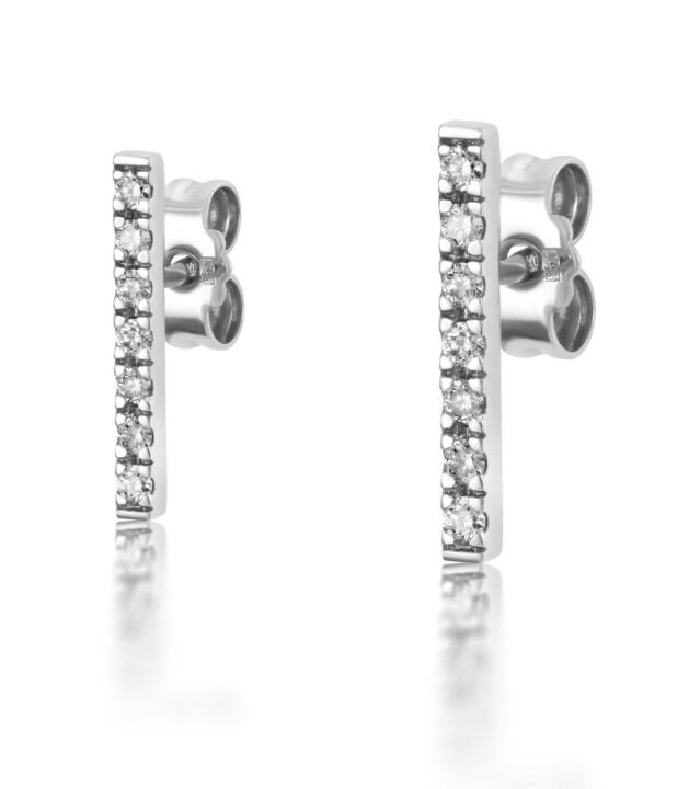 Bild von Ohrring LOEE Pure z bílého zlata s diamanty