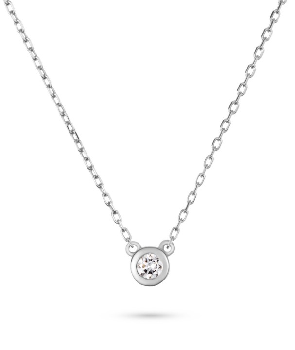 Bild von Halskette LOEE Essence z bílého zlata s diamantem